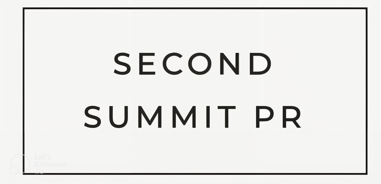 Second Summit PR
